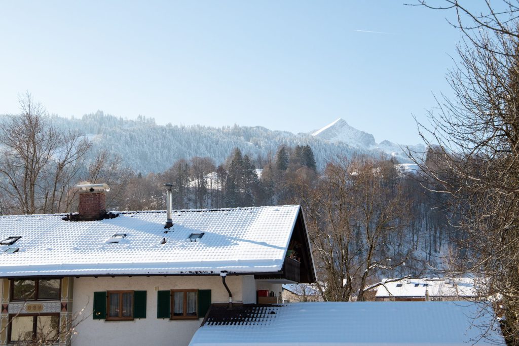 Winterlandschaft in Garmisch-Partenkirchen