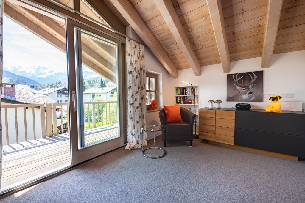 Ferienwohnung in Garmisch-Partenkirchen mit Balkon