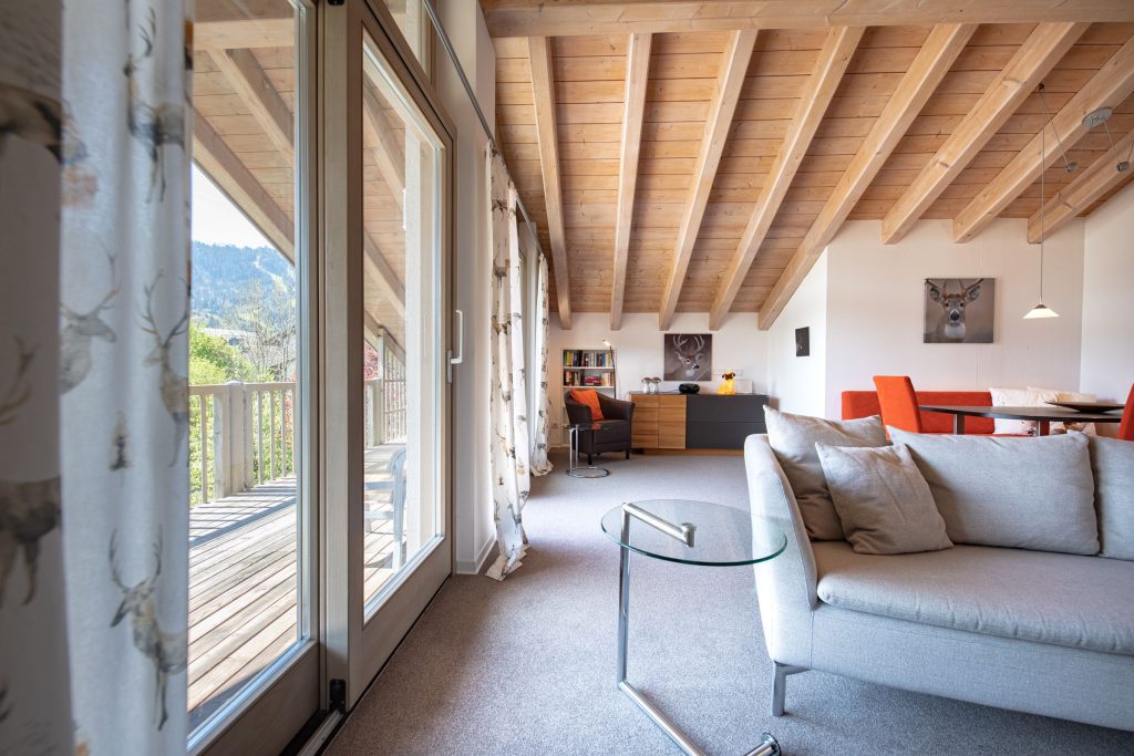 Ferienwohnung in Garmisch-Partenkirchen mit schönem Wohnzimmer