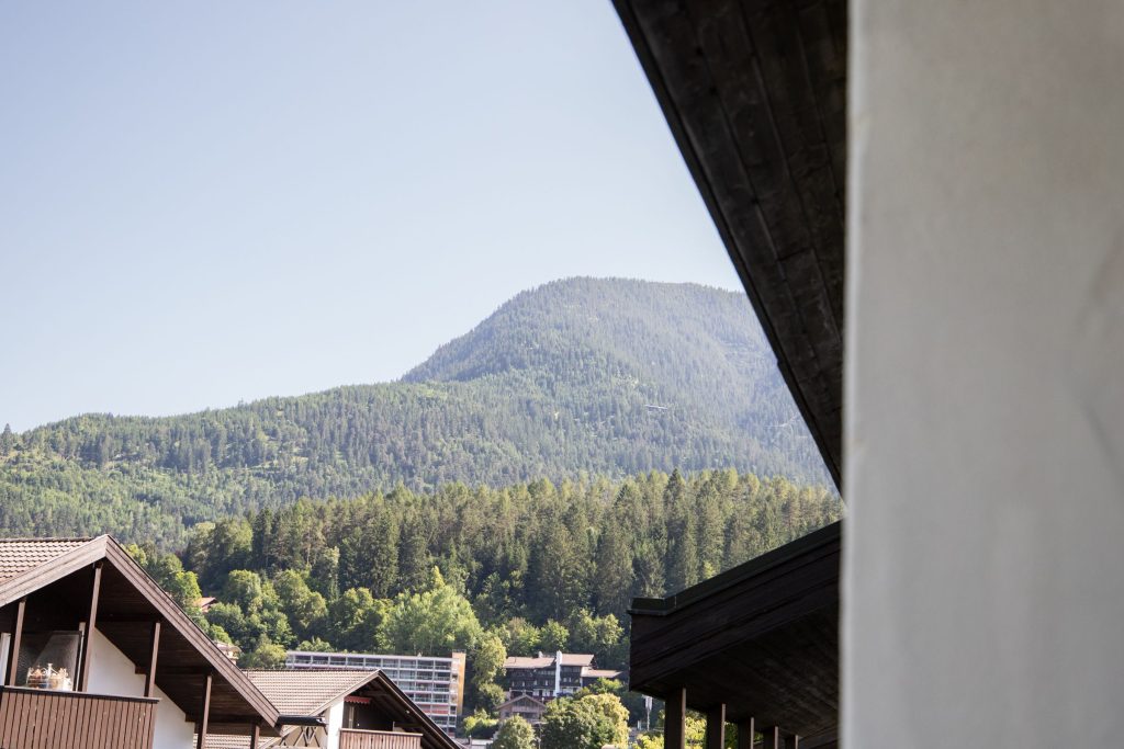 Ferienwohnung in Garmisch-Partenkirchen mit Ausblick