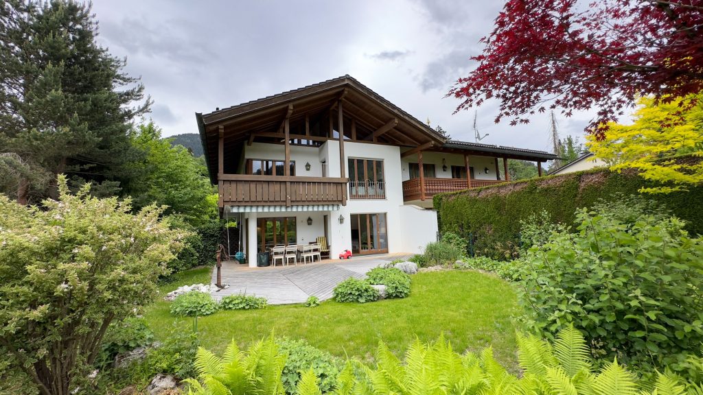 Ferienhaus in Garmisch-Partenkirchen von außen