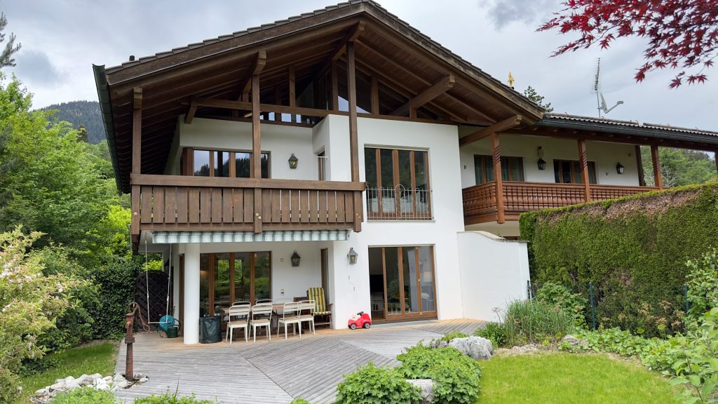 Ferienhaus in Garmisch-Partenkirchen von außen