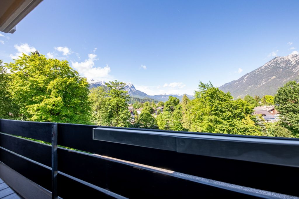 Balkon an Ferienwohnung in Garmisch-Partenkirchen