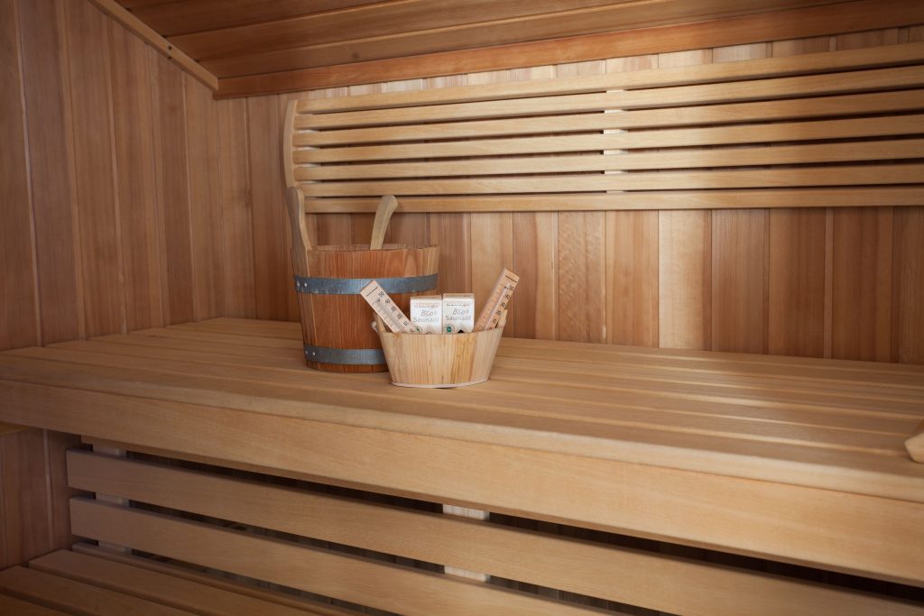 Sauna in Ferienwohnung in Garmisch-Partenkirchen