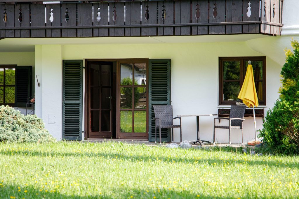 Terrasse von Ferienwohnung in Garmisch-Partenkirchen