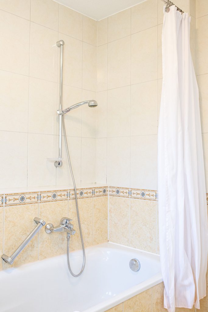 Badewanne in Ferienwohnung in Garmisch-Partenkirchen