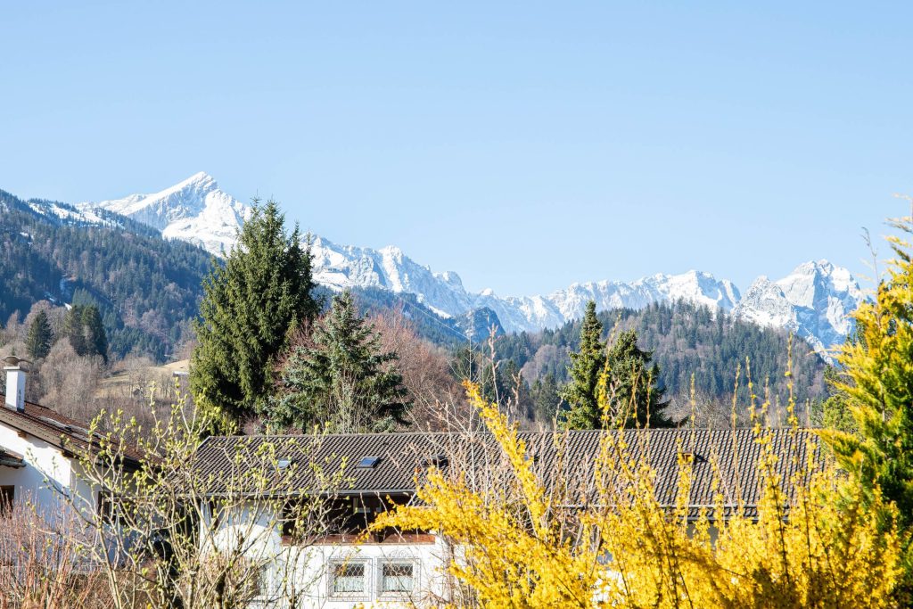 Alpen in Ferienwohnung in Garmisch-Partenkirchen