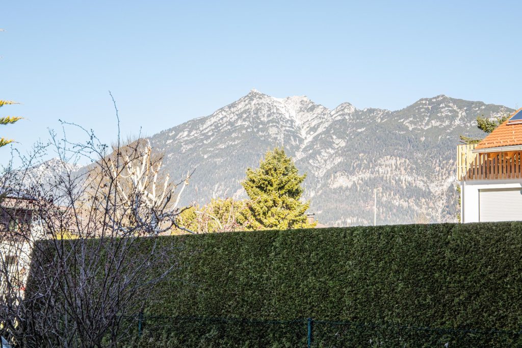 Berge in Ferienwohnung in Garmisch-Partenkirchen