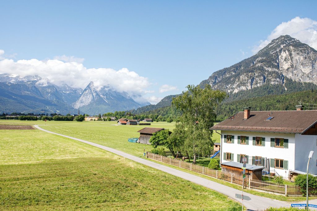 Landschaft in Garmisch-Partenkirchen