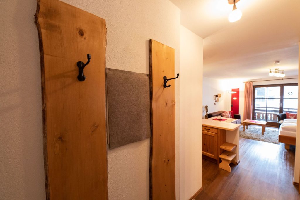 Kleiderharken in Ferienwohnung in Garmisch-Partenkirchen