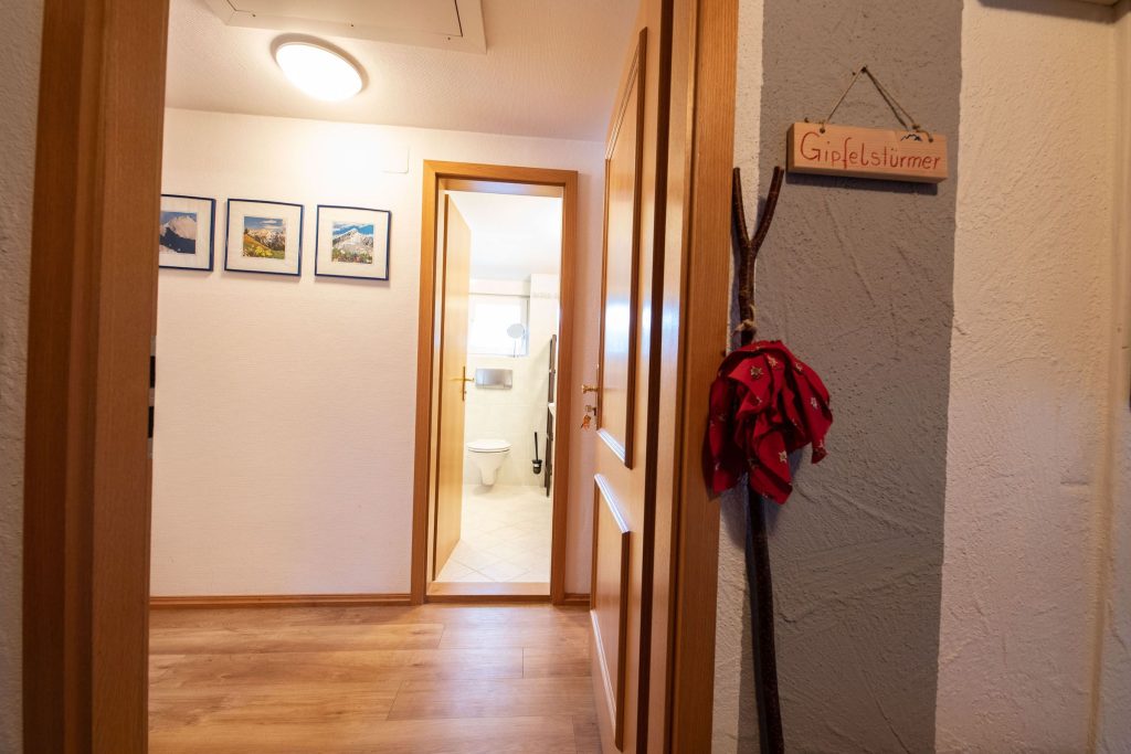 Flur in Ferienwohnung in Garmisch-Partenkirchen