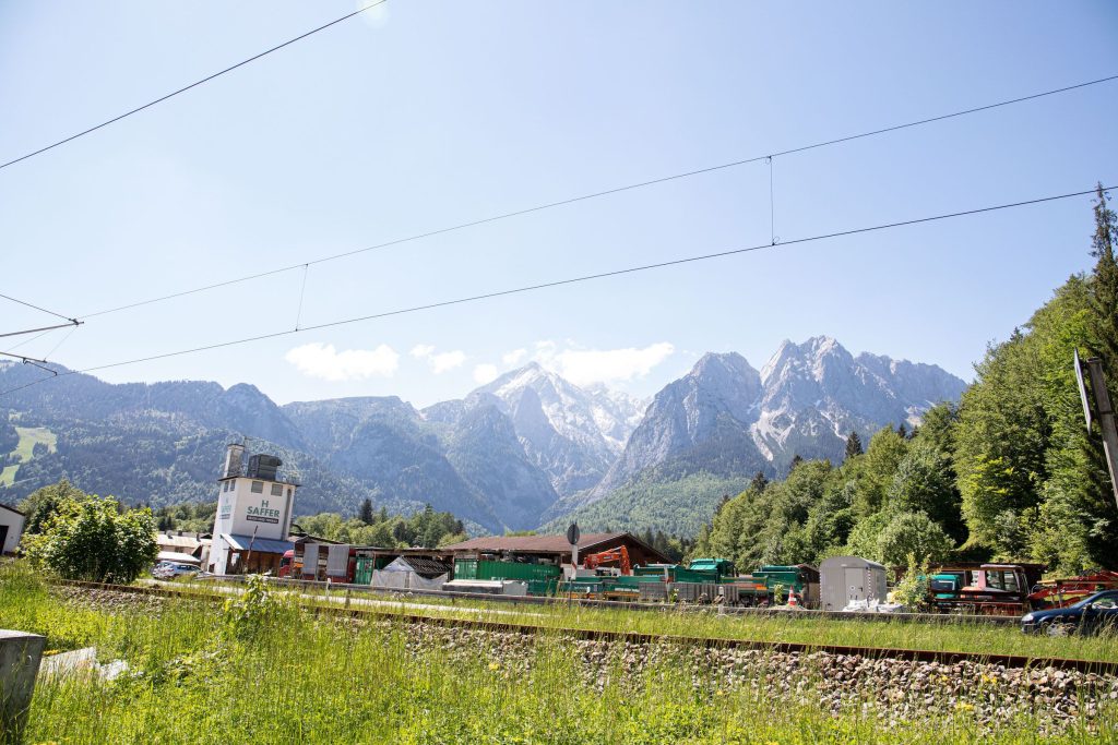 Berglandschaft in Ferienwohnung in Garmisch-Partenkirchen