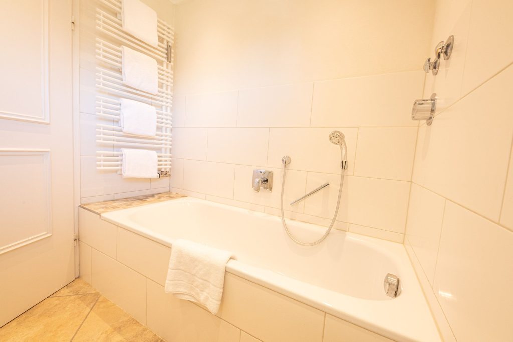 Badewanne in Ferienwohnung in Garmisch-Partenkirchen