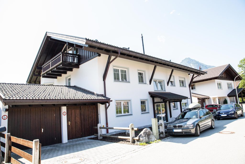 Haus von außen von Ferienwohnung in Garmisch-Partenkirchen