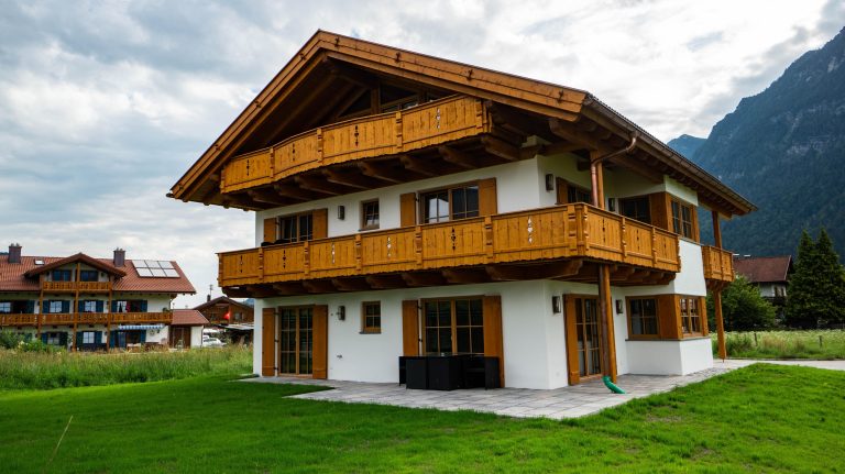 Haus Ansicht von außen von Ferienwohnung in Garmisch-Partenkirchen