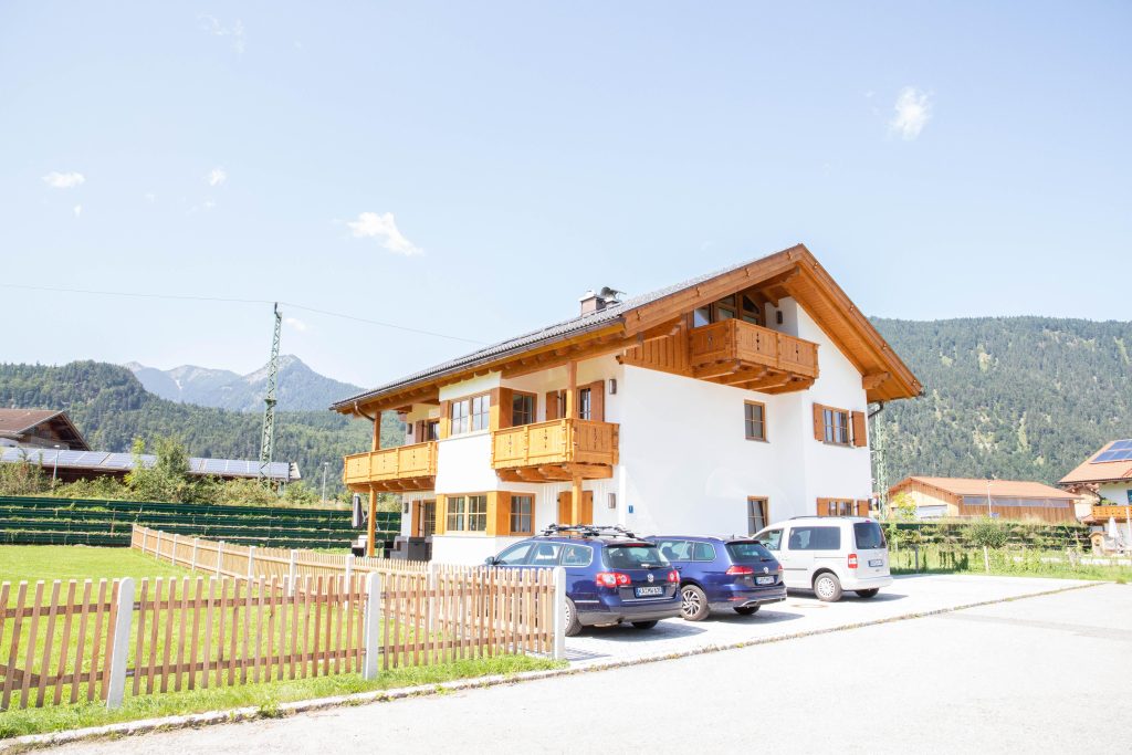 Haus von außen von Ferienwohnung in Garmisch-Partenkirchen