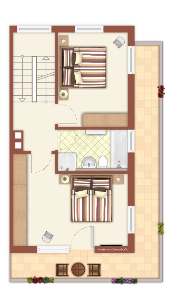 Grundriss in Ferienwohnung in Garmisch-Partenkirchen