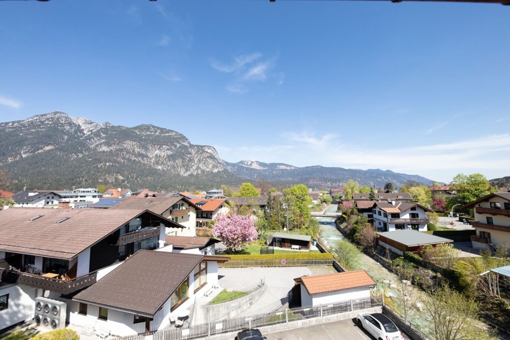 Ausblick auf Garmisch-Patenkirchen