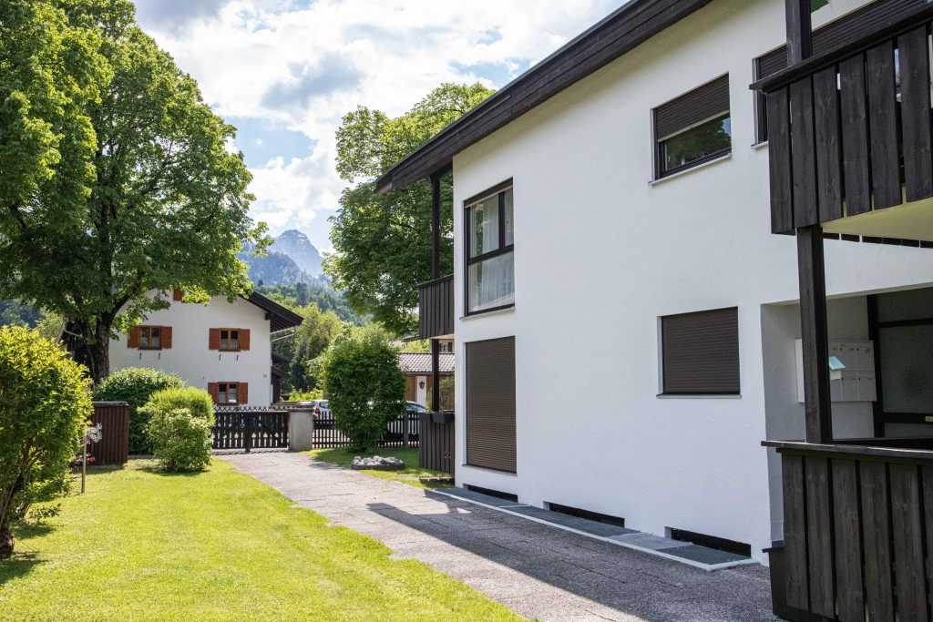 Außenansicht in Ferienwohnung in Garmisch-Partenkirchen