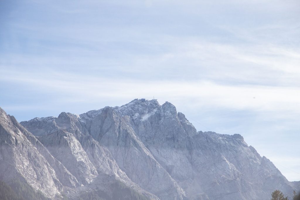 Berge in Ferienwohnung in Garmisch-Partenkirchen