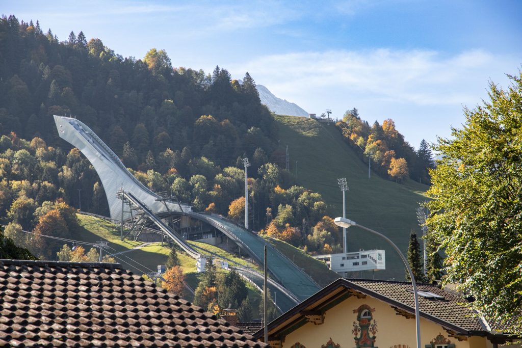 Olympia-Ski-Schanze in Garmisch-Partenkirchen 