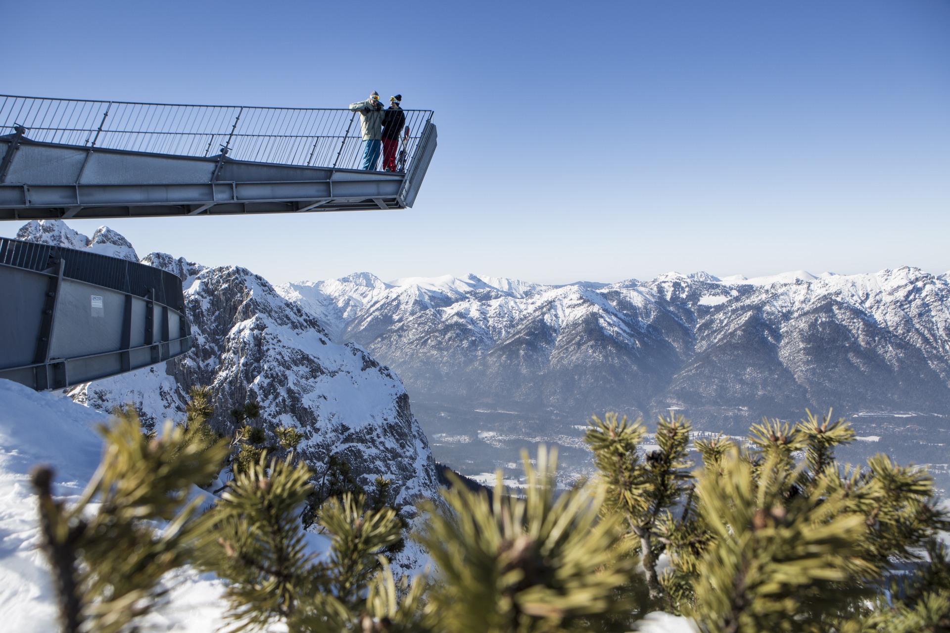 Panoramablick in Garmisch-Patenkirchen