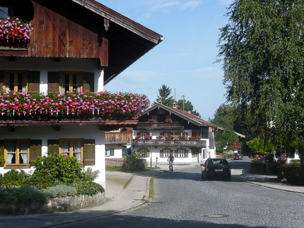 Benediktbeuern Dorf in Garmisch-Partenkirchen