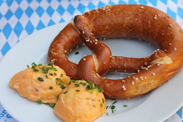 Bayrische Brezel in Garmisch-Partenkirchen