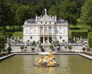 Schloss Linderhof in Ettal nahe Garmisch