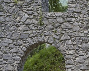 Die Ruine Werdenfels über Garmisch