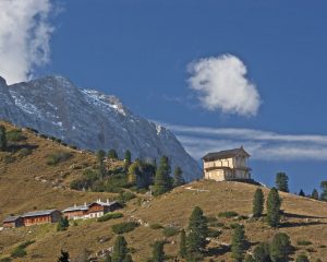 Das Königshaus am Schachen bei Garmisch in den Bergen