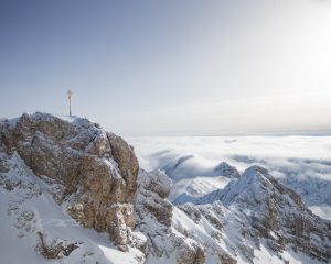 Gipfelkreuz Zugspitze in Garmisch Partenkirchen